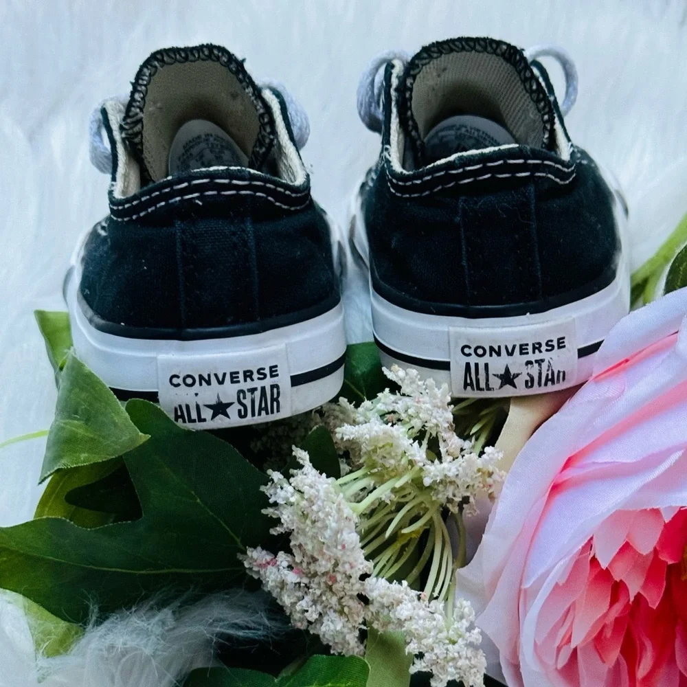 Baby/Toddler Black Converse Sneakers
